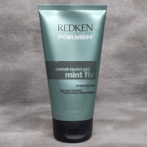 REDKEN Sweat-Resist Gel‎ Mint Fix for Men - Max Hold - 5 fl oz